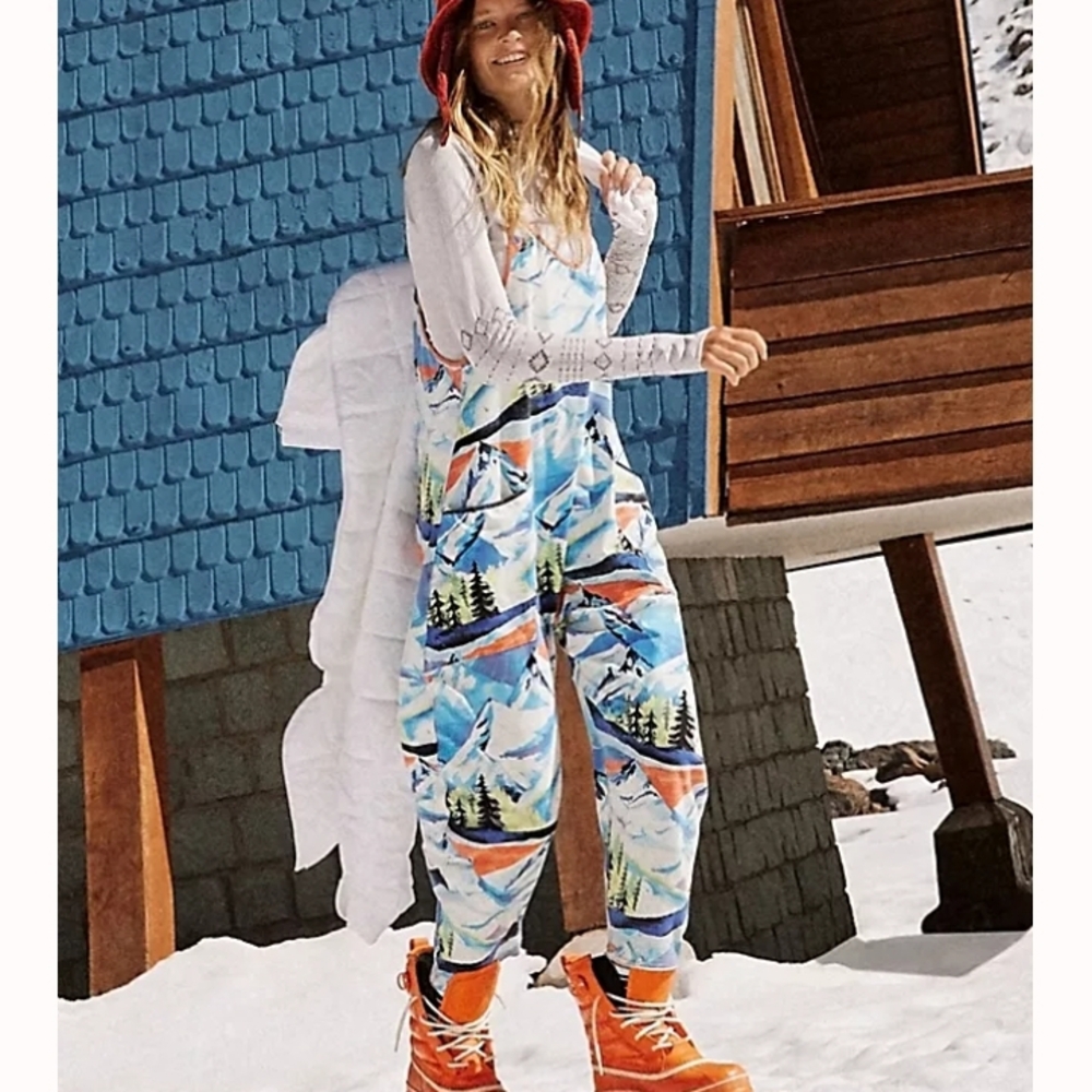 Hot Shot Printed Onesie, FP Movement by Free People Vibrant Scenic Jumpsuit
